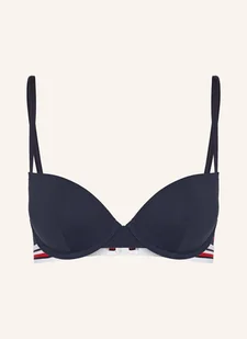 Tommy Hilfiger Góra Od Bikini Push-Up blau - Stroje kąpielowe - miniaturka - grafika 1