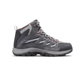 Buty trekkingowe damskie - COLUMBIA buty trekkingowe damskie wysokie Crestwood MID szary - miniaturka - grafika 1