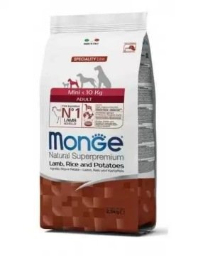 Monge Mini Adult Lamb&Rice 2,5 kg