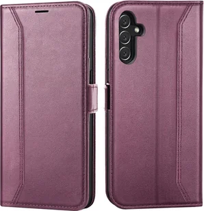 Etui na telefon komórkowy Samsung Galaxy A54 5G składane etui z klapką, pokrowiec ochronny, blackberry - Etui i futerały do telefonów - miniaturka - grafika 1