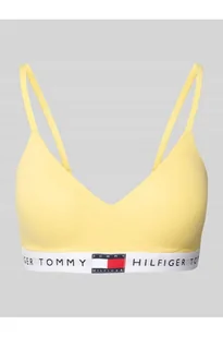 Biustonosz typu bralette z mieszanki bawełny i elastanu - Tommy Hilfiger - Biustonosze - miniaturka - grafika 1
