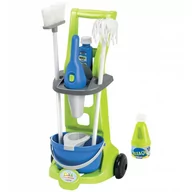 Zabawki AGD - Ecoiffier Wózek Do Sprzątania + akcesoria Clean Home 8 elementów - wysyłka/odbiór osobisty w ciągu 24h 1769 - miniaturka - grafika 1