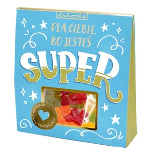 Owocowe żelki ZEL-002 Jesteś super - Żelki - miniaturka - grafika 1