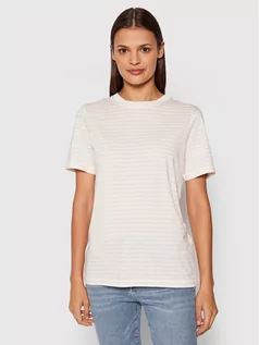 Koszulki i topy damskie - Selected T-Shirt Perfect Tee 16048950 Różowy Regular Fit Różowy - grafika 1