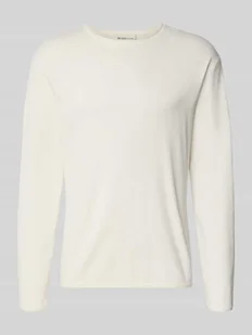 Sweter z dzianiny o kroju regular fit z czystej bawełny - Swetry męskie - miniaturka - grafika 1