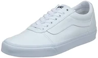 Sneakersy damskie - Vans Męskie sneakersy Ward Canvas, Canvas White White, 46 EU - miniaturka - grafika 1