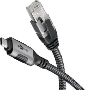 Kabel USB Goobay Kabel Ethernet USB-C do RJ45, 1 m - Kable USB - miniaturka - grafika 1