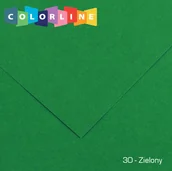 Szkolne artykuły papiernicze - Brystol Canson Colorline 30 zielony 150g 10k [mm:] 500x650 (200041406) - miniaturka - grafika 1