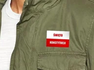 Gadżety dla kibiców - Naklejka Święto Konstytucji op=12szt 1304 - miniaturka - grafika 1