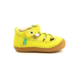Sandały dziecięce Kickers SUSHY JAUNE - Buty dla dziewczynek - miniaturka - grafika 1