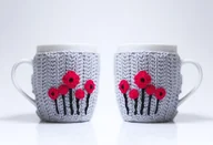 Kubki - Zestaw 2 kubeczków w ocieplaczu - miniaturka - grafika 1