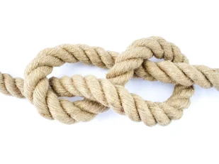 Lina linka jutowa juta jutówka 40mm 5m - Żeglarstwo - miniaturka - grafika 1
