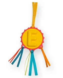 Ebulobo Gryzak Literka "E" z grzechotką - Gryzaki dla dzieci - miniaturka - grafika 1