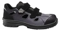 Odzież robocza - Obuwie ochronne BASE Syrius Sandal S1PL ESD FO SR; Czarny/Szary - miniaturka - grafika 1