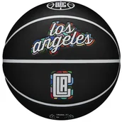 Koszykówka - Wilson NBA Team City Collector Los Angeles Clippers Ball WZ4016413ID, unisex, piłki do koszykówki, Czarne - miniaturka - grafika 1