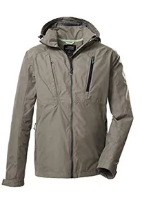 Killtec Męska kurtka funkcyjna / kurtka outdoorowa z odpinanym kapturem KOS 85 MN JCKT; piaskowa, M, 39146-000 - Kurtki męskie - miniaturka - grafika 1