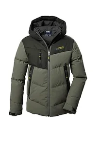 killtec Chłopięca pikowana kurtka/kurtka zimowa z kapturem KOW 376 BYS QLTD JCKT, mech, 176, 42212-000 - Moda i Uroda OUTLET - miniaturka - grafika 1