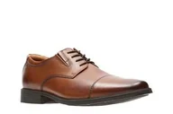Półbuty męskie - Tilden Cap H [dark tan leather] - rozmiar 45 - miniaturka - grafika 1