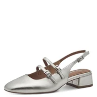 Czółenka - Tamaris Damskie czółenka 1-29510-44, Platinum, 40 EU, Platinum, 40 EU - miniaturka - grafika 1