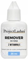 Sztuczne rzęsy i akcesoria - Project Lashes, Remover Do Rzęs, Z Witaminą E, Projectlashes, 20 ml - miniaturka - grafika 1