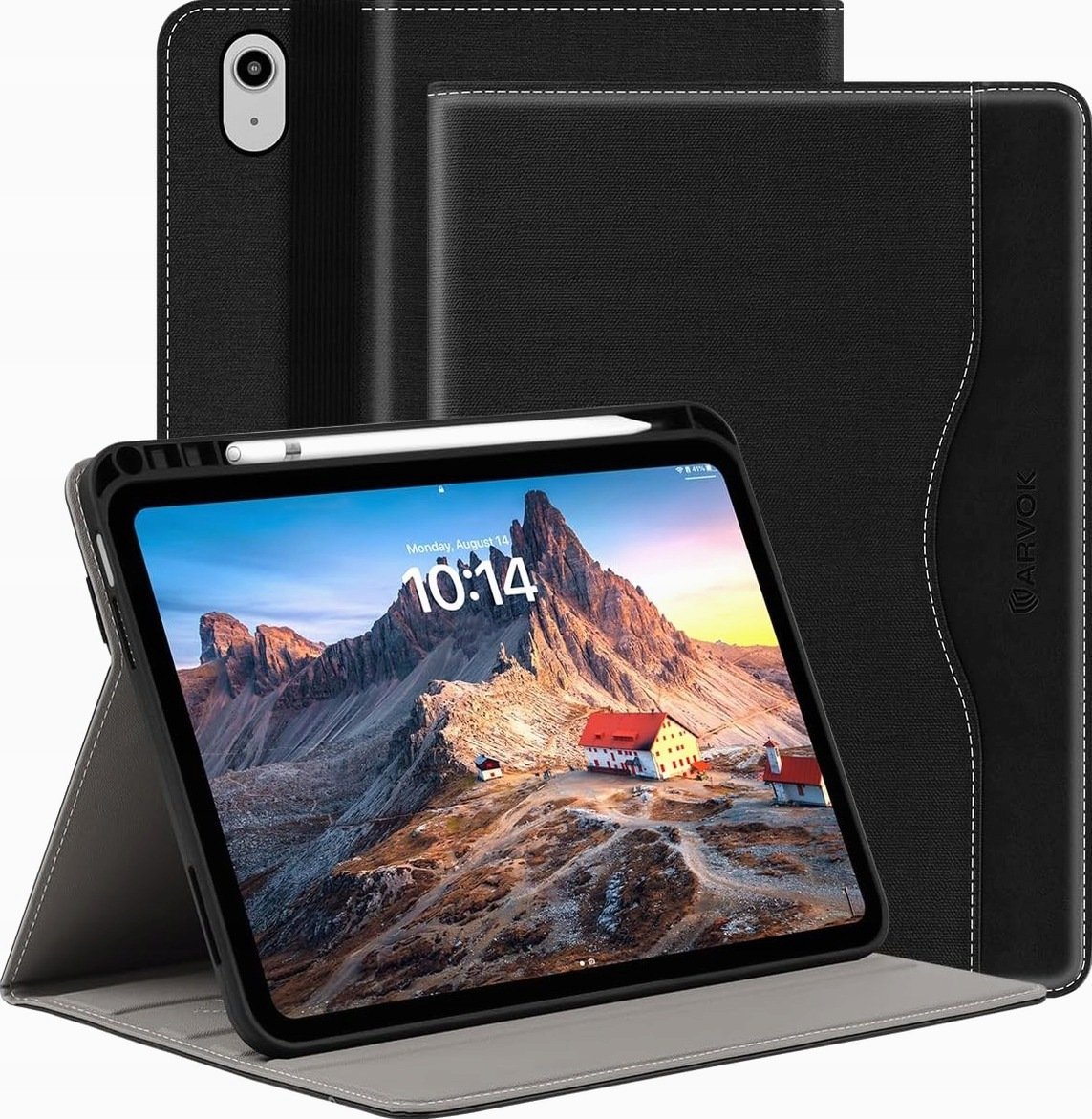 ETUI 25 CM TABLET SKÓRZANE BIZNESOWE POKROWIEC FUTERAŁ OCHRONNY WIELE KĄTÓW
