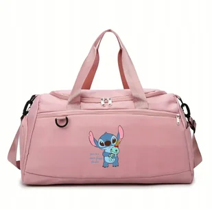Torba Sportowa Na Basen Wycieczki Trening Stitch Lilo i Stitch Podróż - Torby sportowe - miniaturka - grafika 1