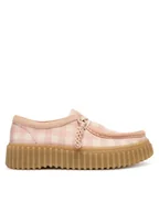 Półbuty damskie - Clarks Półbuty Torhill Bee 26186298 Różowy - miniaturka - grafika 1