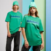 Koszulki męskie - TIMBERLAND T-SHIRT SS EST. 1973 CREW TEE REGULAR - Timberland - miniaturka - grafika 1