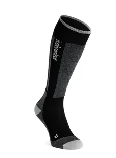Skarpety narciarskie Icebreaker Merino Ski+ Light OTC - black/ether/graphite - Skarpety termoaktywne - miniaturka - grafika 1