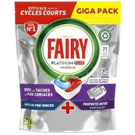 Środki do zmywarek - Fairy Platinum Original 71 sztuk – kapsułki do zmywarki, skuteczne mycie i połysk naczyń - miniaturka - grafika 1