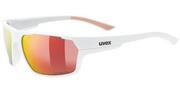 Okulary przeciwsłoneczne - Uvex Okulary przeciwsłoneczne Sportstyle 233 P S5320978830 Biały - miniaturka - grafika 1