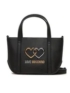 Torebki damskie - LOVE MOSCHINO Torebka JC4074PP1LL1000A Czarny - miniaturka - grafika 1