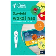 Gry planszowe - Albi Czytaj z Albikiem Interaktywna gra memo Dźwięki wokół nas - miniaturka - grafika 1