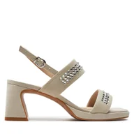 Sandały damskie - Sandały Caprice 9-28315-42 Szary - miniaturka - grafika 1