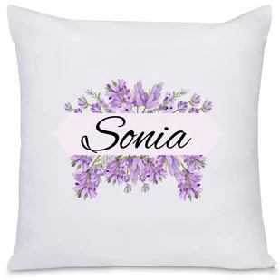 Poduszka prezent z imieniem SONIA, 1 - Poduszki dekoracyjne - miniaturka - grafika 1