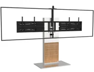 Akcesoria do monitorów - AXEOS XENON WIDE stojak na dwa monitory (DB) 52-65" do 40 kg/1szt - miniaturka - grafika 1
