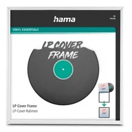 Akcesoria gramofonowe - Ramka na płytę winylową 31,5x31,5 aluminiowa Biała - miniaturka - grafika 1