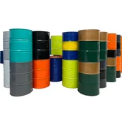 Beczki - Beczka stalowa metalowa TH 216.5L z rowkami korki 3/4 i 2 w wieku - MIX KOLORÓW - miniaturka - grafika 1