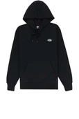 Bluzy męskie - felpa uomo dickies summerdale hoodie - dk0a4y6pblk1 black - Dickies - miniaturka - grafika 1