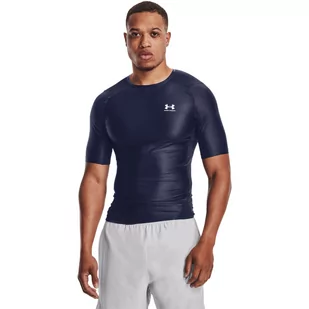 Męska koszulka treningowa Under Armour UA HG IsoChill Comp SS - granatowa - UNDER ARMOUR - Koszulki sportowe męskie - miniaturka - grafika 1
