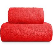 Ręczniki - Ręcznik 70 x 140 Bawełna Bari 500g/m2 Czerwony - miniaturka - grafika 1