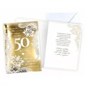 Kartki okolicznościowe i zaproszenia - Kukartka Karnet Rocznica ślubu - miniaturka - grafika 1