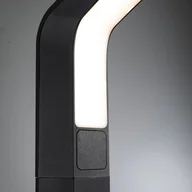 Lampy ogrodowe - Paulmann słupek oświetleniowy LED Merano, czujnik, aluminium, antracyt - miniaturka - grafika 1