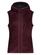 Kamizelki damskie - CMP Kamizelka polarowa w kolorze bordowym - miniaturka - grafika 1