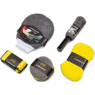 Dunlop Zestaw akcesoriów z mikrofibry do polerowania samochodu 9w1 Dunlop E-15132 - Akcesoria do mycia samochodu - miniaturka - grafika 1