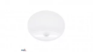 Bemko Plafoniera LED Twan 15W 4000K IP44 z czujnikiem ruchu C38-ST41-154-PIR - Oprawy, klosze i abażury - miniaturka - grafika 1