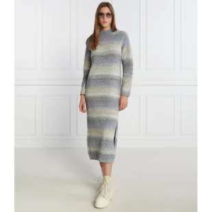 Pepe Jeans London Sukienka edith | z dodatkiem wełny - Sukienki - miniaturka - grafika 1