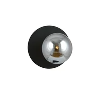 Lampy ścienne - Kinkiet OSLO K1 E14 - czarny/grafit - miniaturka - grafika 1