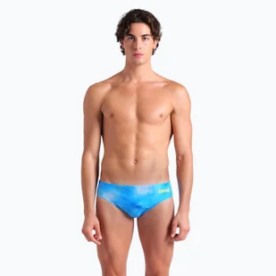 Slipy pływackie męskie arena Tie-Dye Briefs Allover - Kąpielówki męskie - miniaturka - grafika 1