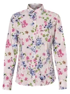 Koszule damskie - brookshire Bluzka damska Kobiety Bawełna biały|wielokolorowy wzorzysty, 40 - miniaturka - grafika 1